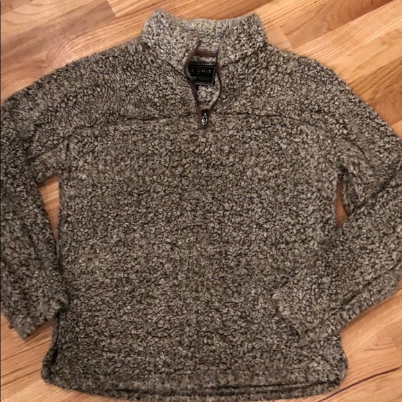 True Grit Jackets & Blazers - True Grit fleece quarter zip